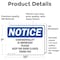 Signmission Confidentiality Is Important Please Keep, 10 in W x Rectangle, Vinyl Decal OS-2PACK-NS-D-710-L-10775 - alternate 3